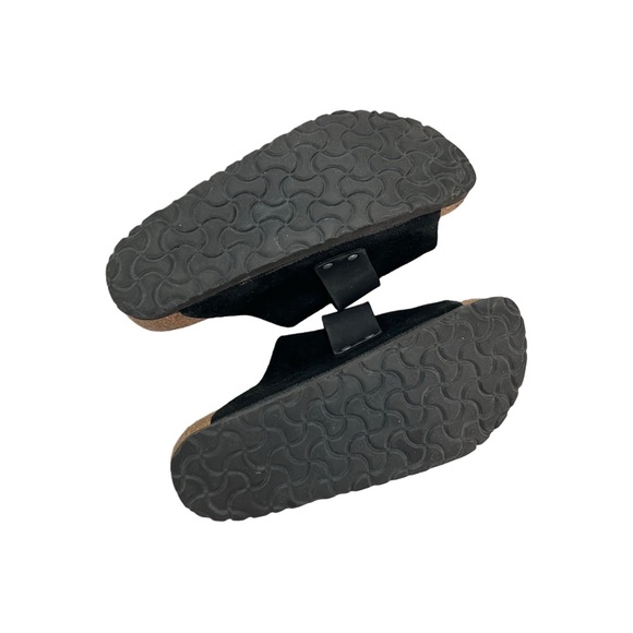 Birkenstock Kyoto Mule Leather Suede Adjustable Flat Sandals Shoes 37 L 6 M 4 - Picture 8 of 12